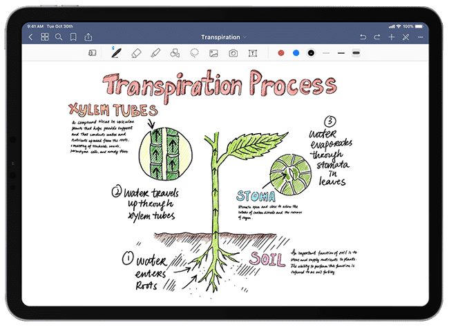 صورة لـ أفضل تطبيقات تدوين الملاحظات لجهاز iPad Pro | 2-1-min-DzTechs