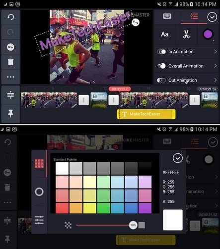 صورة لـ كيفية تعديل مقاطع الفيديو على نظام Android باستخدام Kinemaster | Edit-Color-DzTechs