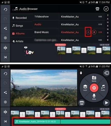 صورة لـ كيفية تعديل مقاطع الفيديو على نظام Android باستخدام Kinemaster | Edit-Music-DzTechs
