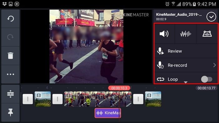 صورة لـ كيفية تعديل مقاطع الفيديو على نظام Android باستخدام Kinemaster | Edit-VoiceCut-DzTechs
