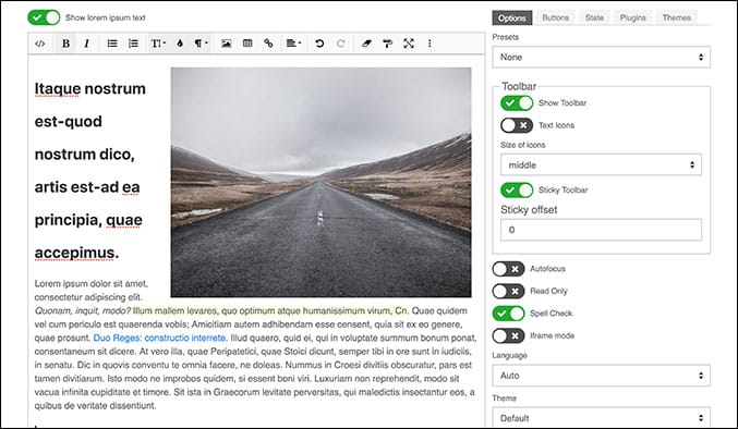 صورة لـ أفضل التطبيقات مفتوحة المصدر لتحرير WYSIWYG HTML | Jodit-DzTechs
