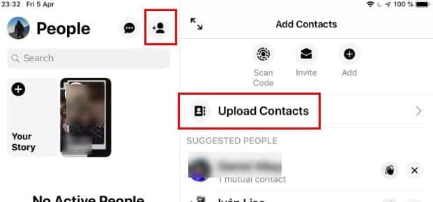 صورة لـ كيفية مزامنة وإلغاء مزامنة جهات الاتصال على Facebook Messenger | Messenger-iOS-DzTechs