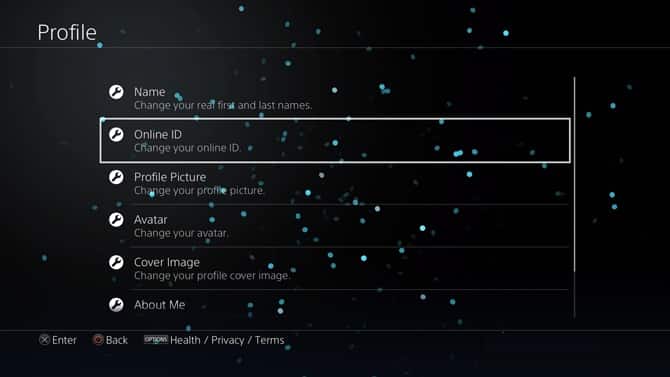 صورة لـ كيفية تغيير معرف الانترنت الخاص بك على PS4 | Profile-online-ID-DzTechs