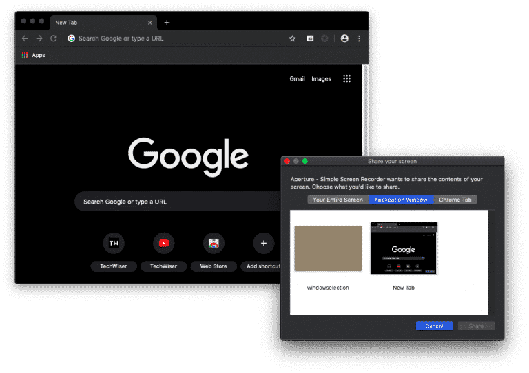 صورة لـ أفضل تطبيقات تسجيل الشاشة لنظام التشغيل Mac | Screenshot-2019-05-25-at-7.39.07-PM-768x542-min-DzTechs