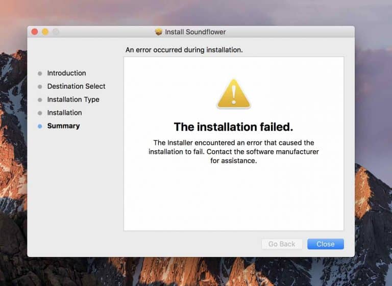 صورة لـ [إصلاح] فشل تثبيت Soundflower: كيفية تسجيل الصوت الداخلي على Mac | Soundflower1-768x561-DzTechs