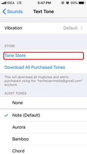 صورة لـ كيفية تخصيص نغمة الإشعارات لكل جهة اتصال على WhatsApp | Tone-store-DzTechs