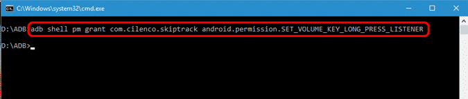 صورة لـ كيفية تخطي الأغاني على Android باستخدام أزرار الصوت عند إيقاف تشغيل الشاشة | adb-permission-github-DzTechs