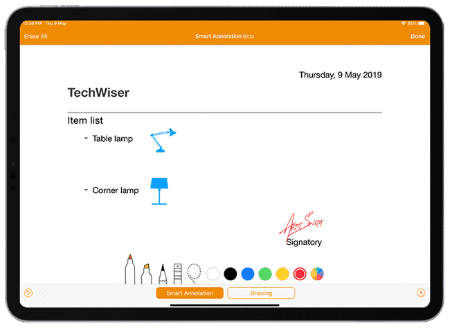 صورة لـ أفضل تطبيقات تدوين الملاحظات لجهاز iPad Pro | b-min-DzTechs