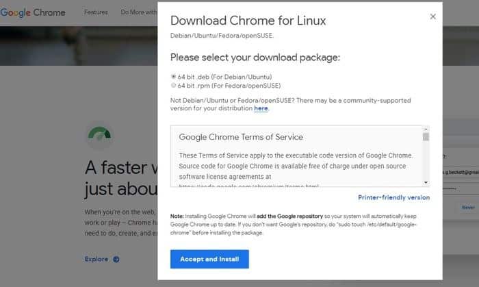 صورة لـ 4 من أفضل متصفحات الويب لنظام التشغيل Linux | best-web-browsers-linux-chrome-DzTechs