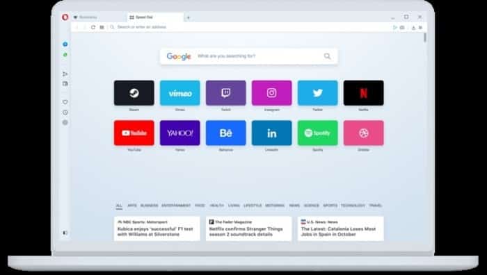 صورة لـ 4 من أفضل متصفحات الويب لنظام التشغيل Linux | best-web-browsers-linux-opera-DzTechs