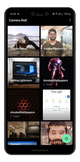 صورة لـ أفضل التطبيقات البديلة لـ QuickPic لنظام Android | camera-roll1-gallery-min-DzTechs