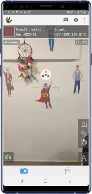 صورة لـ أفضل تطبيقات قياس المسافة لأجهزة Android و iOS | color-grab-min-DzTechs