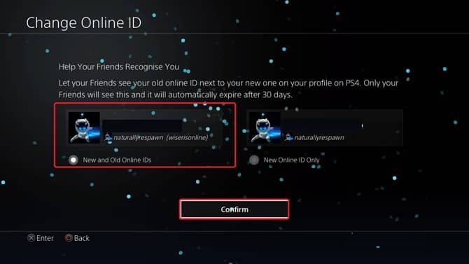 صورة لـ كيفية تغيير معرف الانترنت الخاص بك على PS4 | confirm-new-ID-DzTechs
