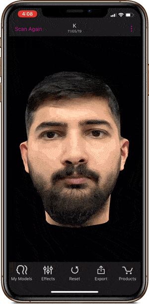 صورة لـ أفضل تطبيقات المسح ثلاثي الأبعاد لنظامي Android و iOS | ezgif.com-optimize-1-1-DzTechs