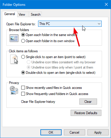 صورة لـ بعض تلميحات مُستكشف الملفات المفيدة في Windows التي يجب عليك مراعاتها | file-explorer-tips-02-this-pc-DzTechs