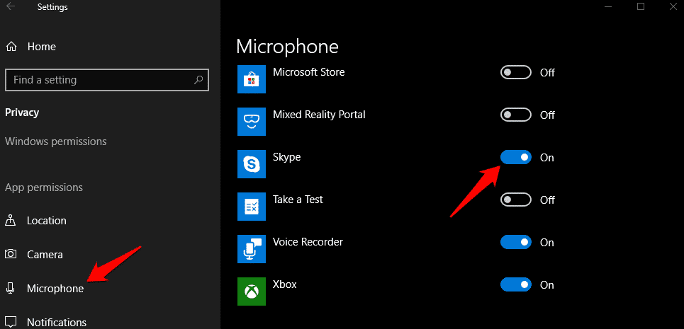 صورة لـ الميكروفون على Skype لا يعمل على Windows 10؟ 8 طرق لاصلاحه | fix-skype-microphone-not-working-issue-4-DzTechs