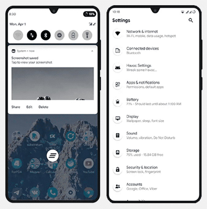 صورة لـ أفضل الثيمات والمظاهر لـ Substratum لنظام Android بصلاحيات الروت | flatty-light-final-min-DzTechs