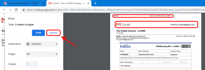 صورة لـ كيفية طباعة رسائل البريد الإلكتروني من Gmail دون خيارات الرأس | gmail-preview-wid-logo-min-DzTechs
