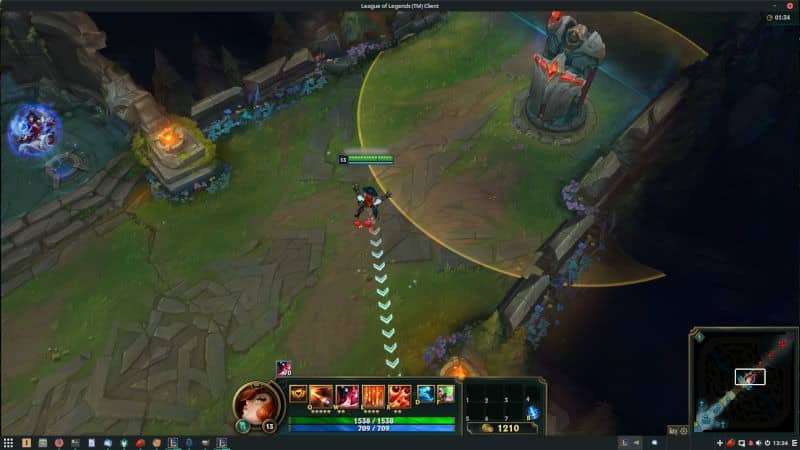 صورة لـ كيفية تثبيت League of Legends على نظام Linux | lol-running-on-linux-DzTechs