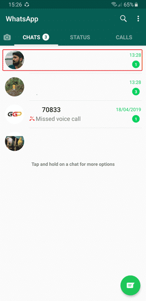 صورة لـ كيفية تخصيص نغمة الإشعارات لكل جهة اتصال على WhatsApp | open-chat-DzTechs