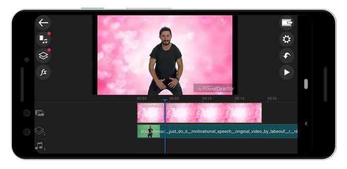 صورة لـ أفضل تطبيقات الشاشة الخضراء لنظام Android و iPhone و iPad | power-director-min-DzTechs