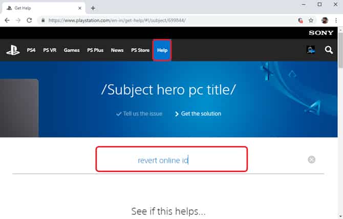 صورة لـ كيفية تغيير معرف الانترنت الخاص بك على PS4 | revert-id-online-DzTechs
