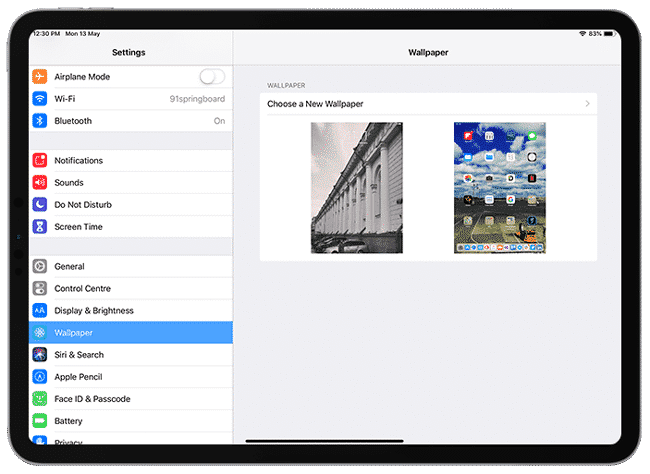 صورة لـ 10 أماكن للحصول على خلفيات مذهلة لجهاز iPad Pro | settings-min-DzTechs