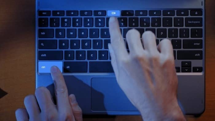 صورة لـ كيفية أخذ لقطات للشاشة على جهاز Chromebook | take-screenshot-in-chromebook-keyboard-DzTechs