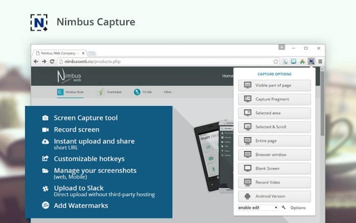 صورة لـ كيفية أخذ لقطات للشاشة على جهاز Chromebook | take-screenshot-in-chromebook-nimbus-extension-DzTechs
