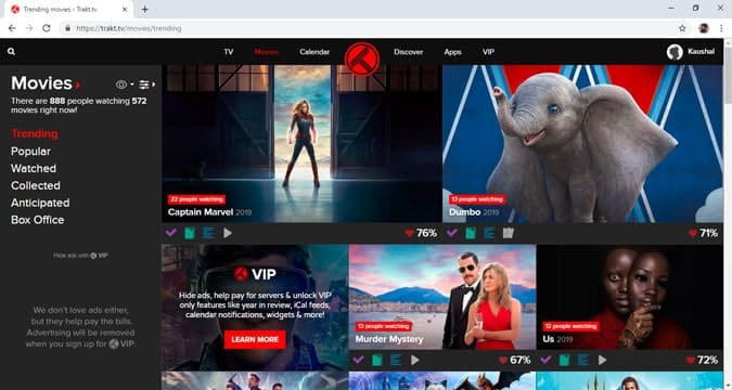 صورة لـ أفضل التطبيقات لمحبي الأفلام التي يجب تثبيتها | 1_trak-min-DzTechs