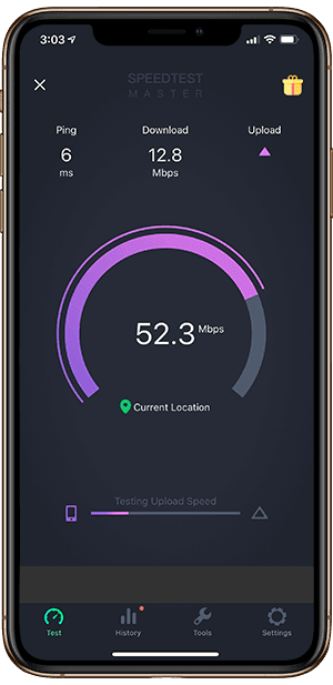 صورة لـ أفضل التطبيقات للحصول على اختبار سرعة Wi-Fi لـ iPhone | 5-7-min-DzTechs