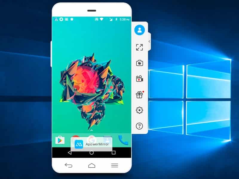 صورة لـ كيفية عرض شاشة Android على الكمبيوتر باستخدام WiFi أو USB بكل يسر وسلاسة | Apowermirror-min-DzTechs