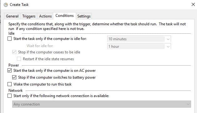 صورة لـ كيفية إنشاء نقطة استعادة النظام تلقائيا في Windows عند بدء التشغيل | Auto-restore-point-windows-conditions-power.jpg-min-DzTechs