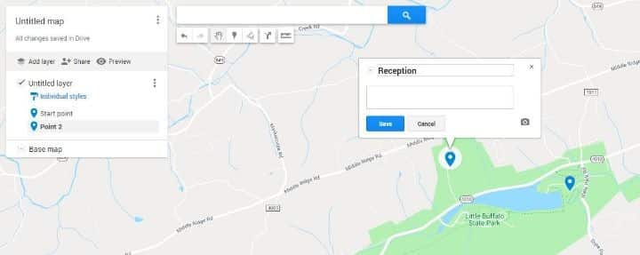 صورة لـ كيفية إسقاط الدبابيس في خرائط Google لمزيد من الاتجاهات الدقيقة | Google-map-pins-create-map.jpg-min-DzTechs