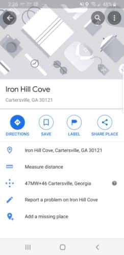صورة لـ كيفية إسقاط الدبابيس في خرائط Google لمزيد من الاتجاهات الدقيقة | Google-map-pins-dropped-pin-options-min-DzTechs