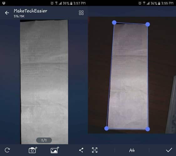 صورة لـ أفضل تطبيقات المسح الضوئي للمستندات لنظام Android | Scan-Tiny-min-DzTechs