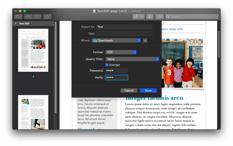 صورة لـ 4 طرق لحماية ملف PDF بكلمة المرور على نظام MacOS | Screenshot-2019-04-22-at-4.21.14-PM-768x480-min-DzTechs