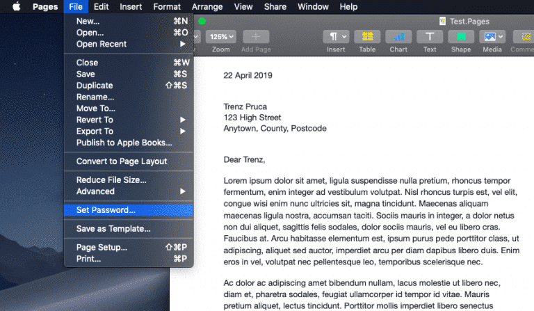 صورة لـ 4 طرق لحماية ملف PDF بكلمة المرور على نظام MacOS | Screenshot-2019-04-22-at-5.28.34-PM-768x447-min-DzTechs