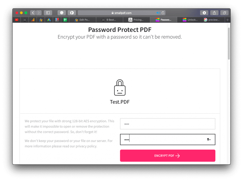 صورة لـ 4 طرق لحماية ملف PDF بكلمة المرور على نظام MacOS | Screenshot-2019-04-23-at-11.16.25-AM-1024x764-min-DzTechs