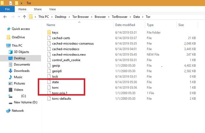 صورة لـ جعل متصفح Tor أسرع من خلال هذه النصائح | Torrc-file-locator-min-DzTechs
