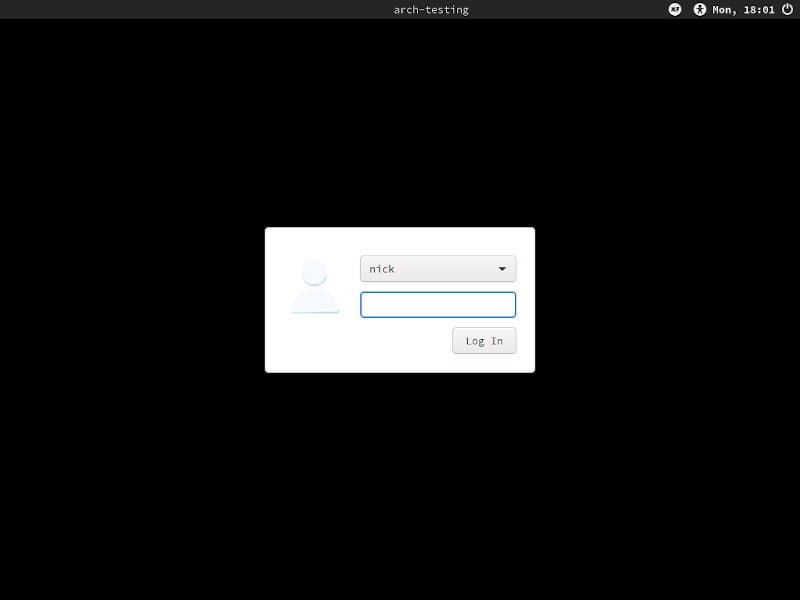 صورة لـ كيفية إعداد بيئة سطح المكتب XFCE على نظام Linux Arch | arch-lightdm-DzTechs