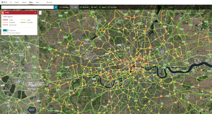 صورة لـ أفضل 9 بدائل لخرائط Google والتي يجب أن تجربها | google-maps-alternatives-bing-maps-min-DzTechs
