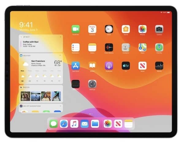 صورة لـ نظام التشغيل iOS 13 : كل ما تحتاج إلى معرفته عن هذا النظام | iOS-13-iPad-Home-Screen-min-DzTechs