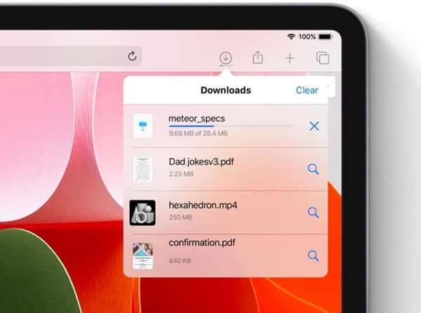 صورة لـ نظام التشغيل iPadOS : كل ما تحتاج إلى معرفته عن جديد هذا النظام | iPadOS-Overview-Download-Manager-min-DzTechs