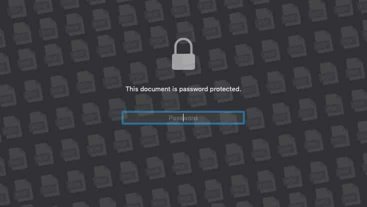 صورة لـ 4 طرق لحماية ملف PDF بكلمة المرور على نظام MacOS | locked-pdf-min-DzTechs