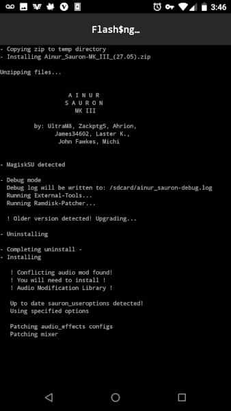 صورة لـ كيفية تثبيت إضافات Android من Magisk Manager | magisk-flash-module-update-min-DzTechs