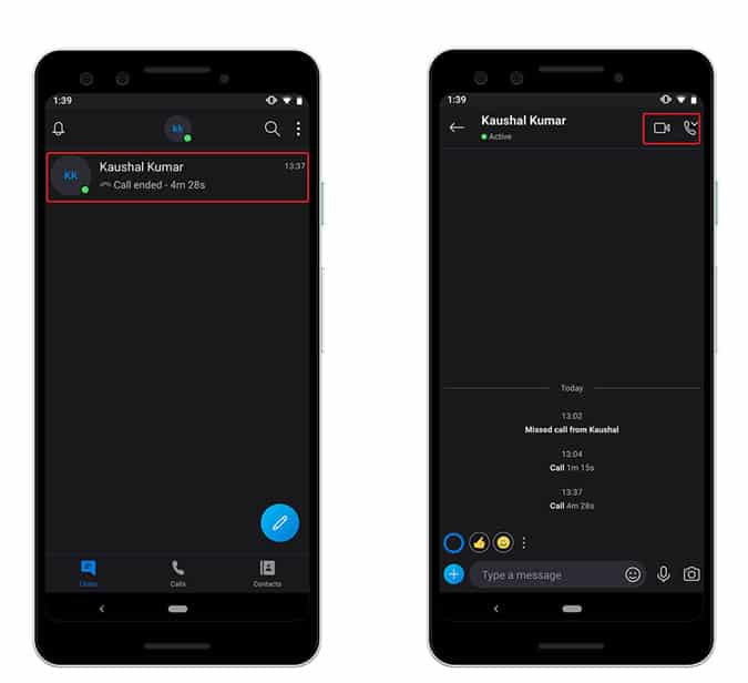 صورة لـ كيفية مشاركة الشاشة بإستخدام Skype على الهاتف و سطح المكتب | mob2-min-DzTechs