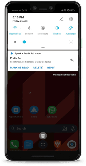 صورة لـ الميزات والنصائح المخفية لـ Spark for Android | spark-email-preview-min-DzTechs