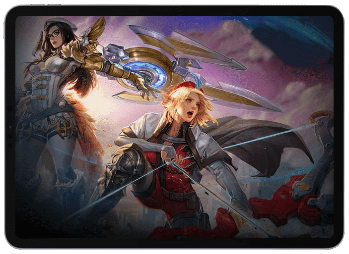 صورة لـ أفضل الألعاب المحسنة لأجهزة iPad Pro : الإصدار المميز | vainglory-min-DzTechs