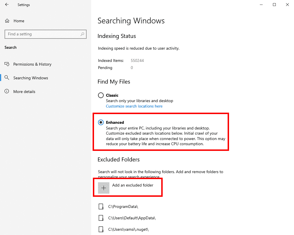 صورة لـ 7 إعدادات يجب عليك تحسينها بعد تثبيت Windows 10 | win10-options-to-manage-enhanced-mode-DzTechs